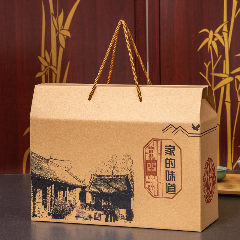 臘肉香腸紙箱定制-年貨瓦楞禮盒定制 臘肉香腸紙箱定制-年貨瓦楞禮盒定制